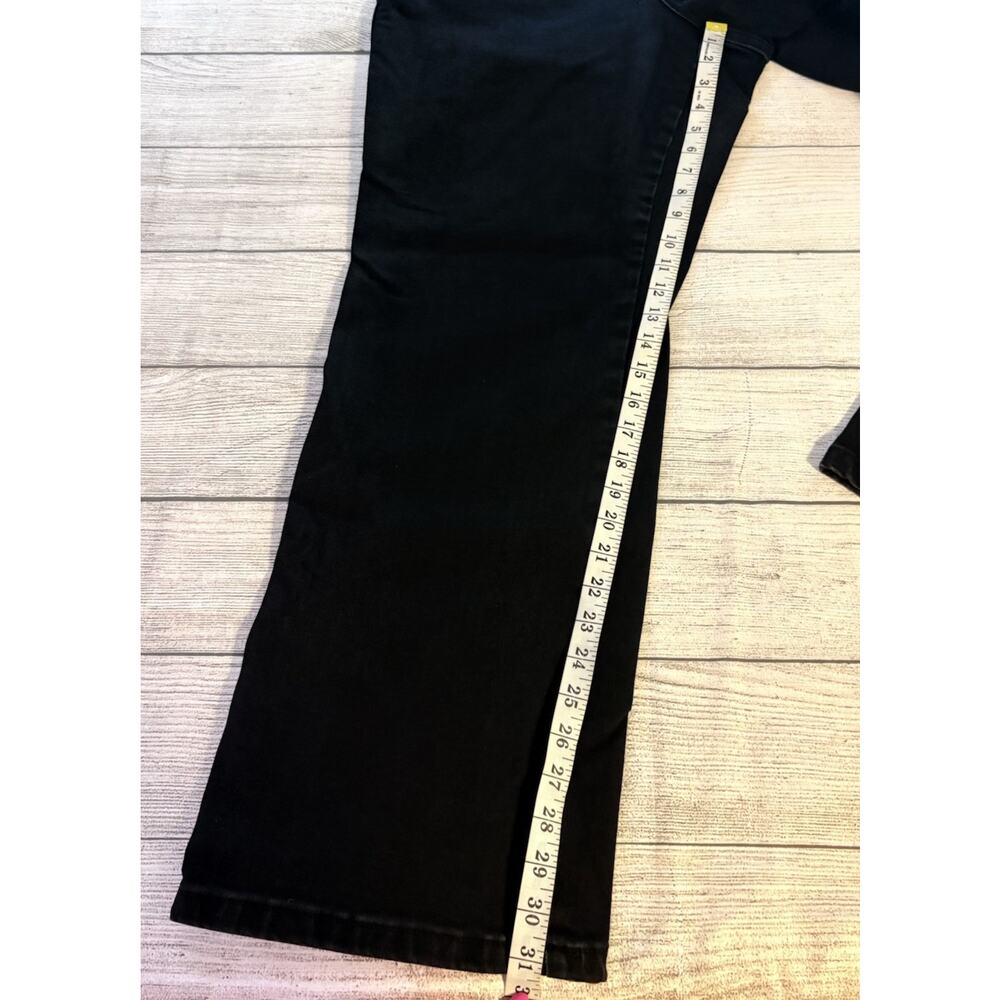 Judy Blue High Waist Tummy Control Straight Fit Black Denim Jeans Size 20W - Picture 3 of 9